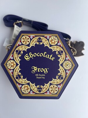 NEW Wizarding World Of Harry Potter Chocolate Frog Purple Crossbody Bag | eBay US