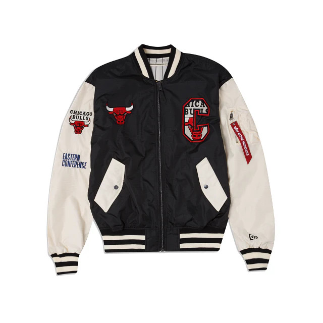 Alpha Industries X Chicago Bulls MA-1 Bomber Jacket | New Era