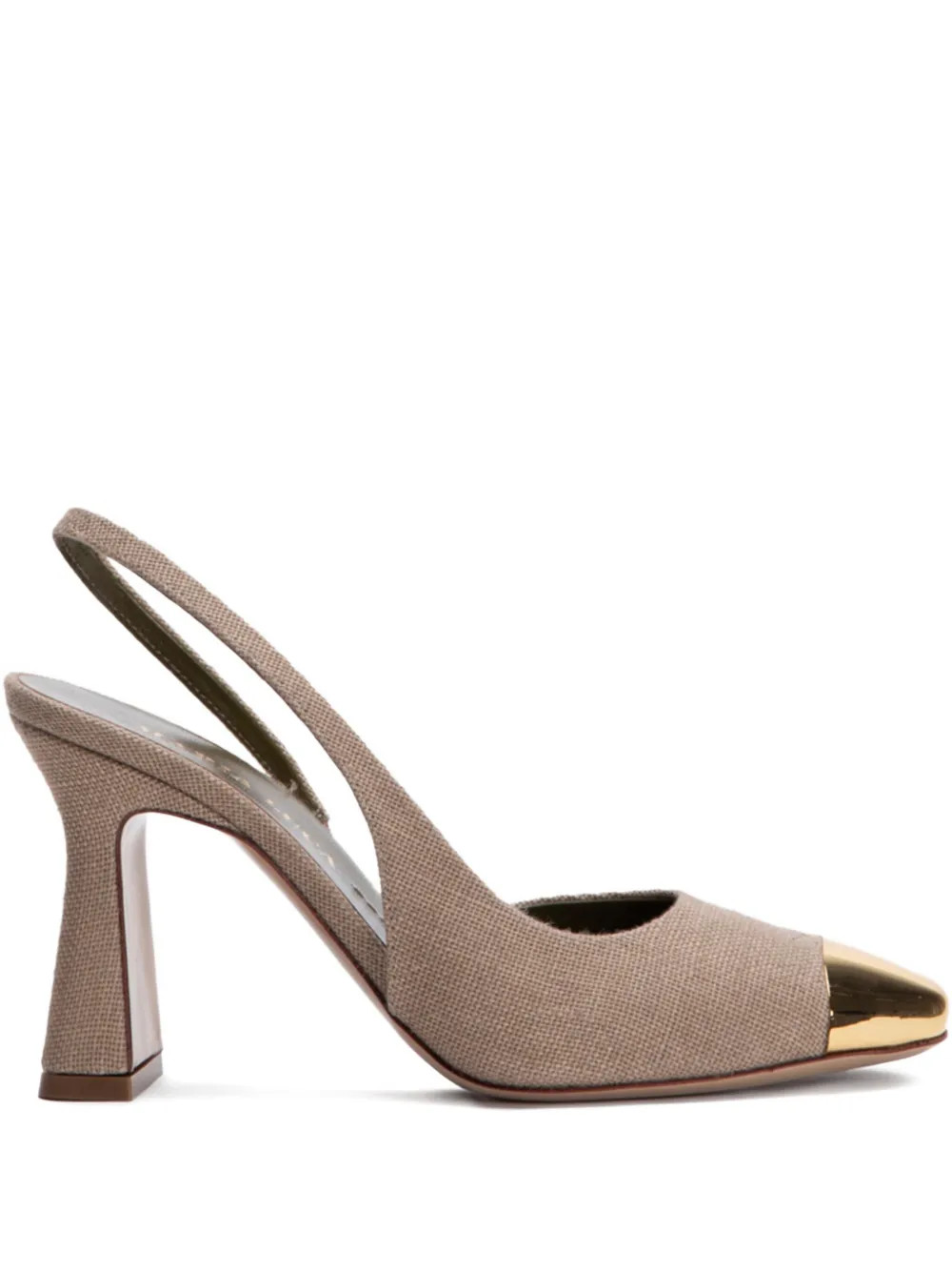 90mm slingback metal-toe pumps | Farfetch Global