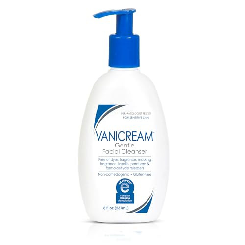 Vanicream Gentle Facial Cleaner with Pump Dispenser, 8 Fl Oz, Formulated without Common Irritants... | Amazon (US)