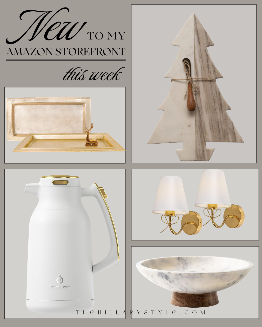 New to My Amazon Storefront Home 🤍
Timeless home finds with a classic, cozy feel — from soft neutrals to elegant accents that instantly elevate your space. Thoughtful pieces I’ve recently added and absolutely love for everyday living and seasonal styling.
Browse everything through my Amazon storefront ✨
#amazonfinds #homedecor #neutralhome #amazonstorefront #thehillarystyle #elevatedhome 

 #LTKGiftGuide #LTKSeasonal #LTKHome