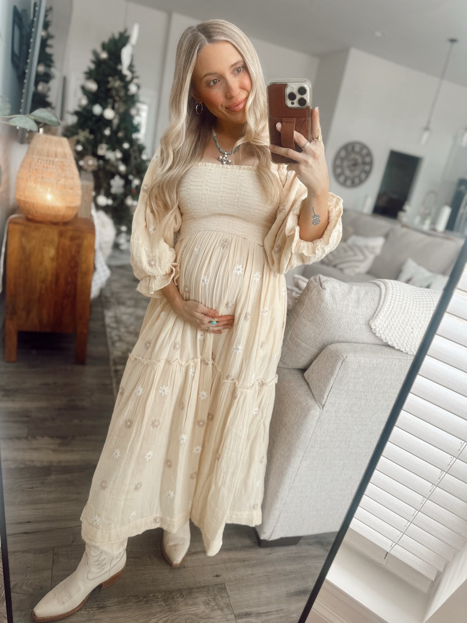 Wearing one of my favorite dresses today — it’s so versatile and has taken me through so many transitions in life! This color is the perfect netural / match everything! I’m in a size XS! Works for pre pregnancy, pregnancy, and postpartum! Also a nursing friendly dress! I could go on and on about why I love this dress so much! They do have this dress in the lime green on sale for 50% off that you better bet I snagged! I will be living in this until further notice! ✨🕊️🤭 


#LTKBump #LTKBaby #LTKmomlife