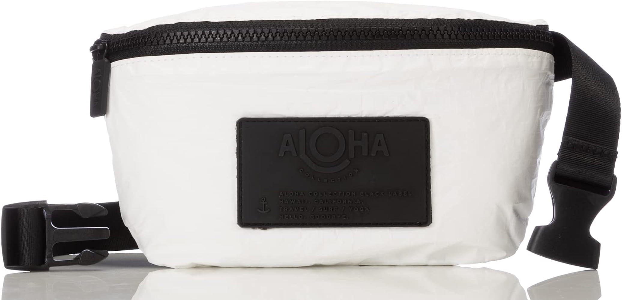ALOHA Collection White Mini Hip Pack | Lightweight, Stylish, and Splash-Proof Everyday Hip Pack | Amazon (US)