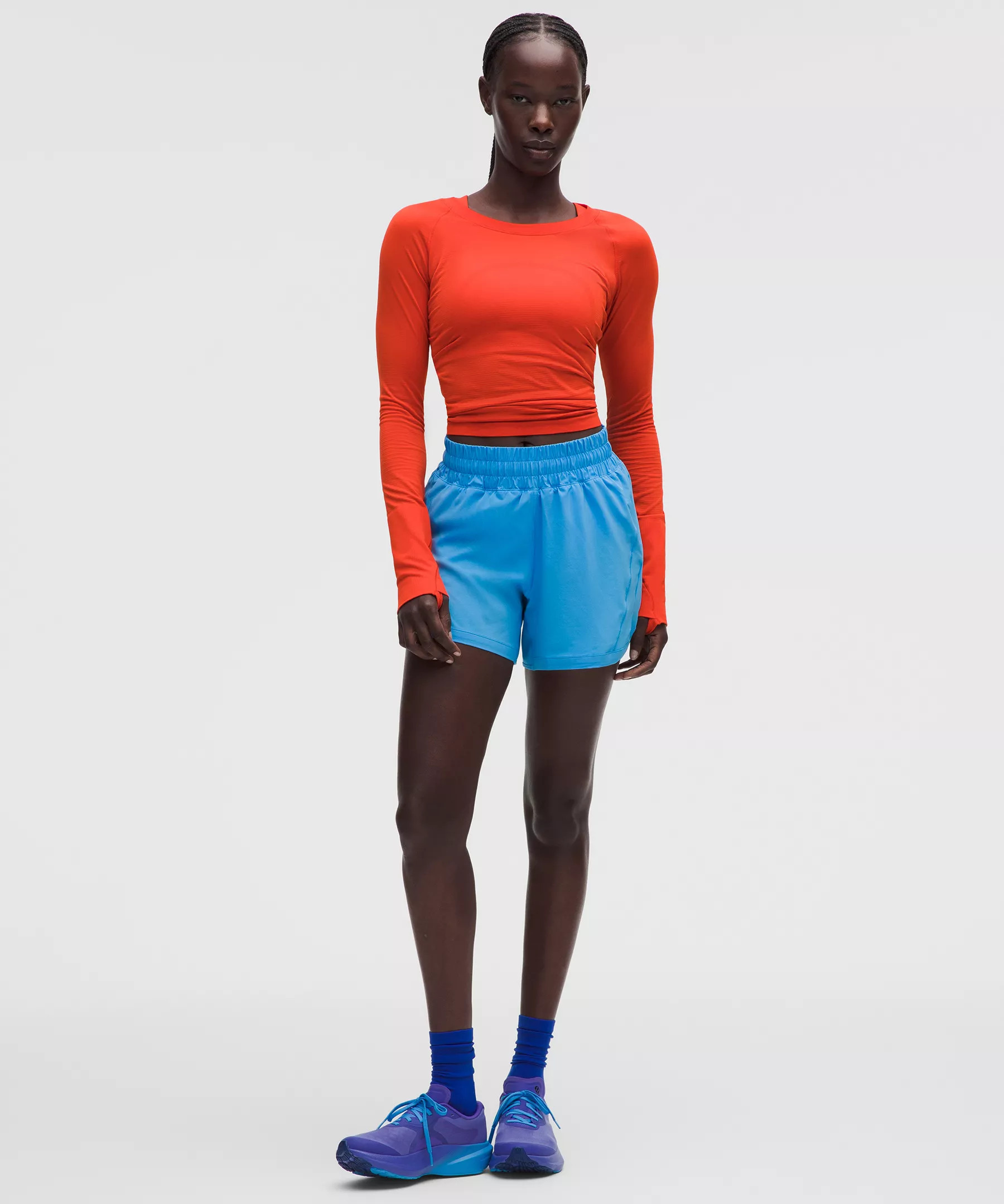 Track That High-Rise Lined Short 5" | Women's Shorts | lululemon | Lululemon (US)