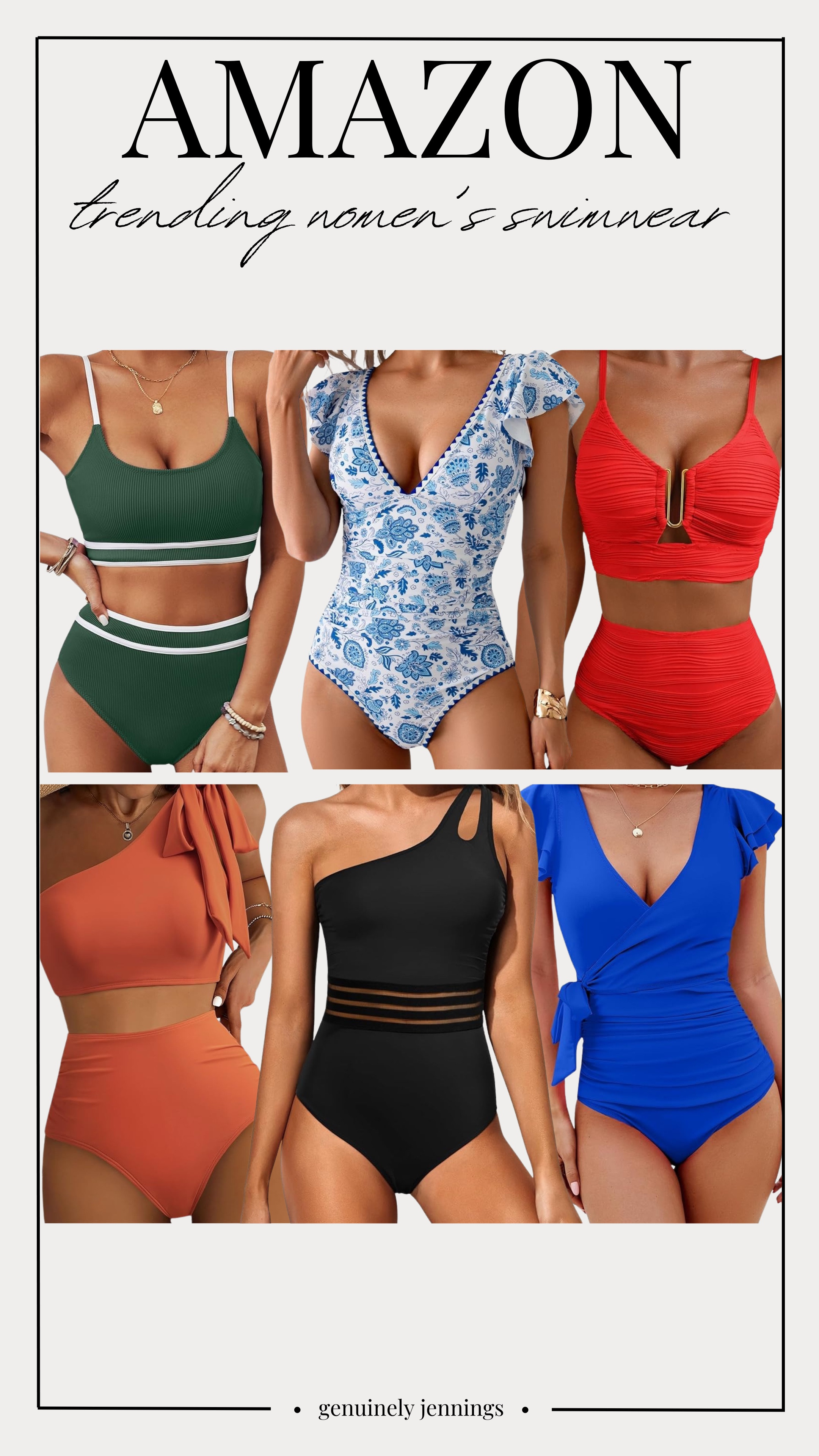 Trending women’s swimwear! Which is your fave?! #founditonamazon

#LTKSwim #LTKStyleTip #LTKFindsUnder50
