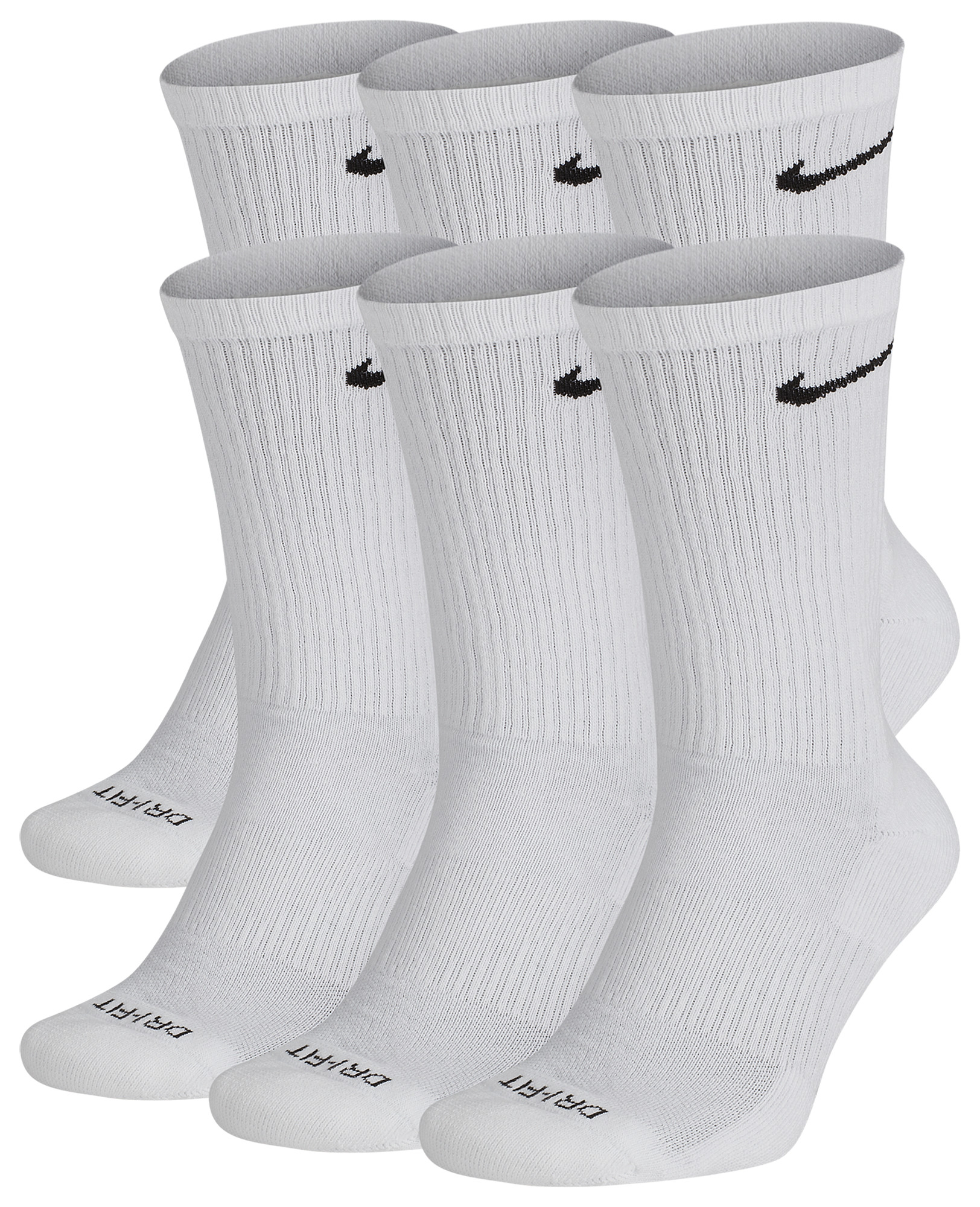 Nike 6 Pack Everyday Plus Cushioned Socks | Foot Locker (US)