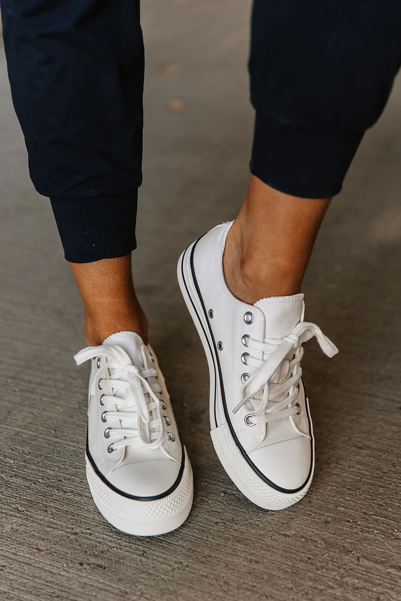 Lizzy Sneakers - White | Mindy Mae's Market