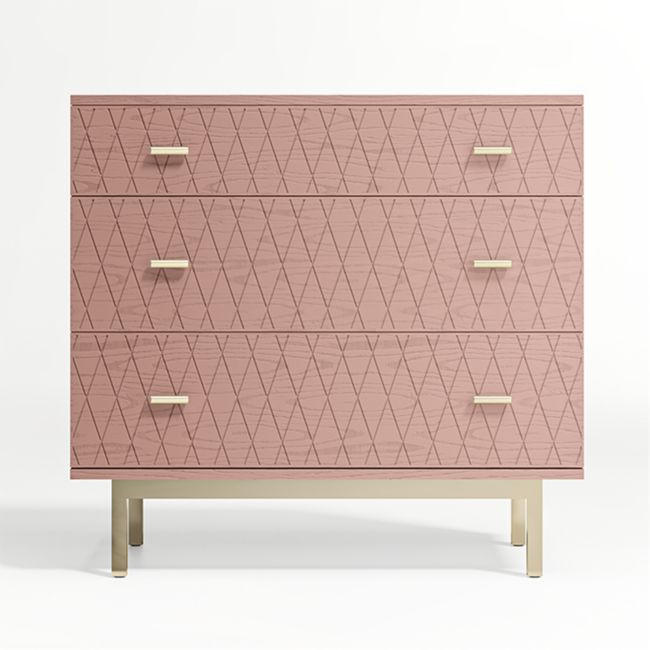Kids Jewel Blush Dresser | Crate & Barrel