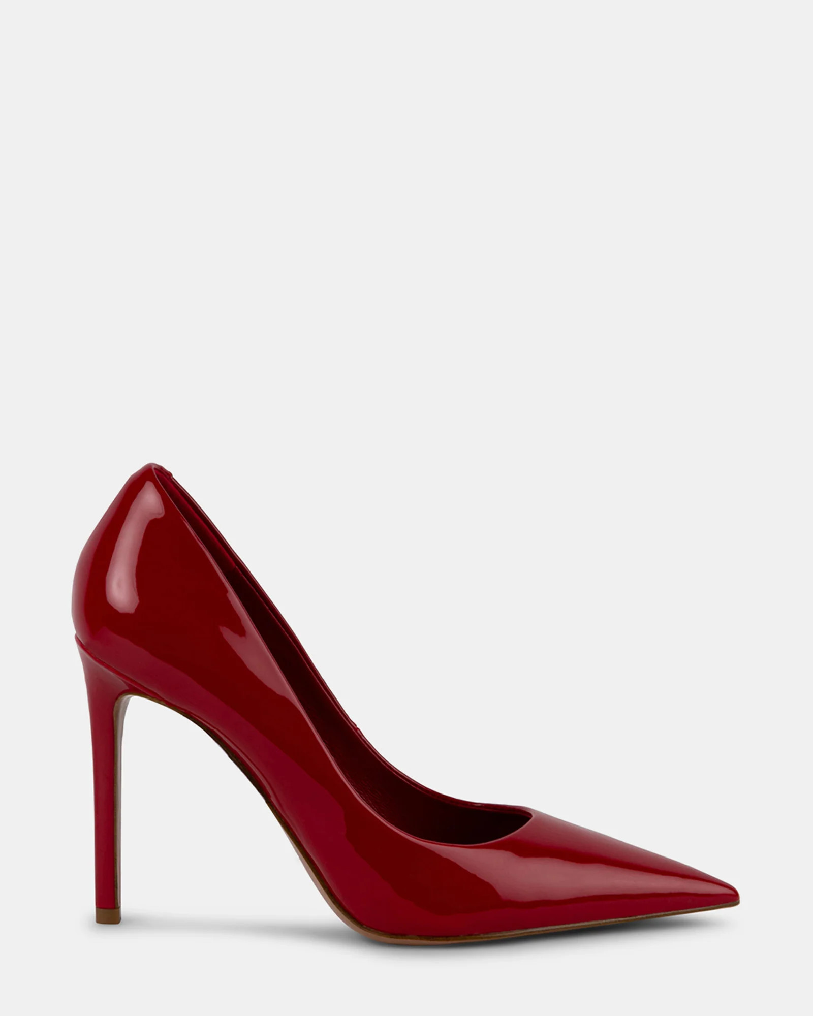 THRIVE Red Patent Stiletto Pump | Women's Designer Heels | Steve Madden (Canada)