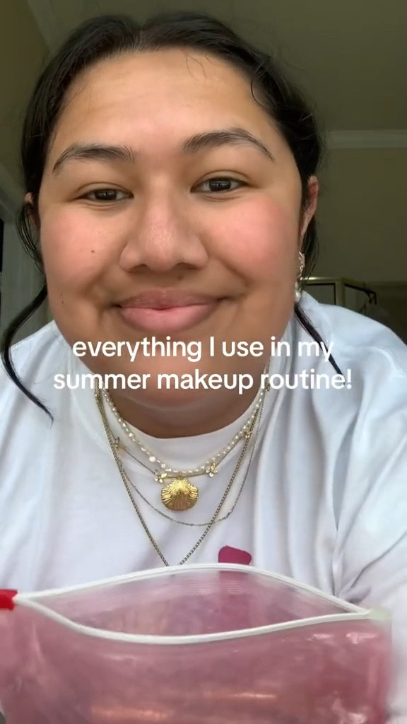 Everything I use in my summer makeup routine!

~ Supergoop glow screen
~ Glossier skintint
~ Glossier stretch concealer
~ Glossier wonder
~ Colourpop mulan blush (used as a bronzer)
~ Rare beauty liquid blush
~ Fenty beauty highlighter
~ Well People blush
~ Elf eyebrow gel
~ Kosas sport hippie
~ Summer Fridays lip butter balm

#LTKunder50 #LTKcurves #LTKbeauty