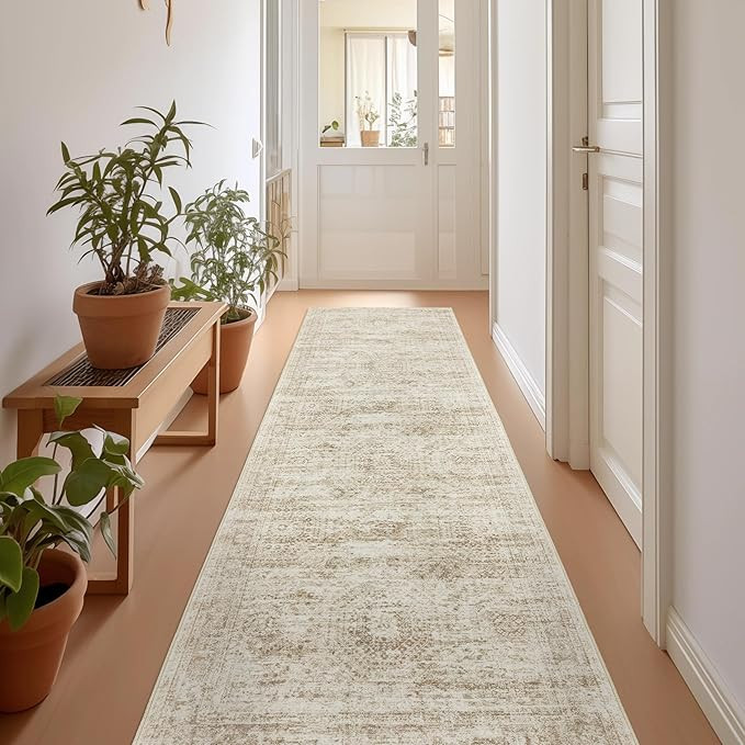 Rug Runners for Hallways Non Slip - 2x8 Runner Rug for Bedroom, Washable Runner with Rubber Backi... | Amazon (US)