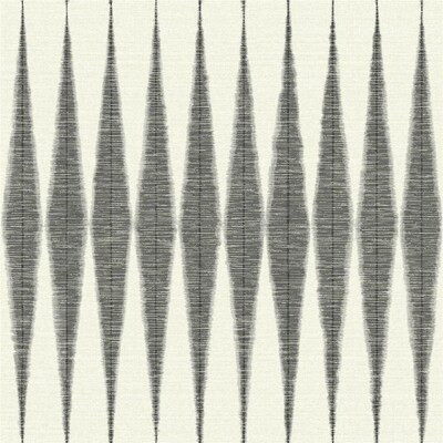 Magnolia Home  Magnolia Home Vol. II 56-sq ft Black Paper Abstract Prepasted Soak and Hang Wallp... | Lowe's