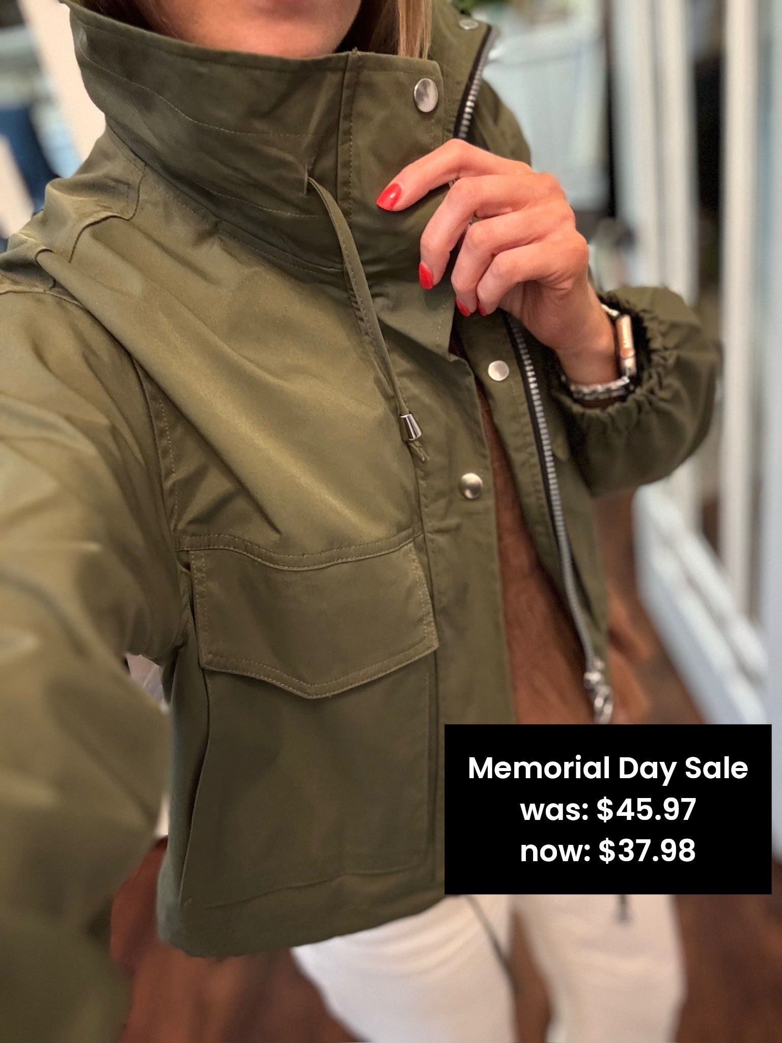 Absolutely love this rain jacket! On sale today for Memorial Day! ♥️

#LTKSeasonal #LTKSaleAlert