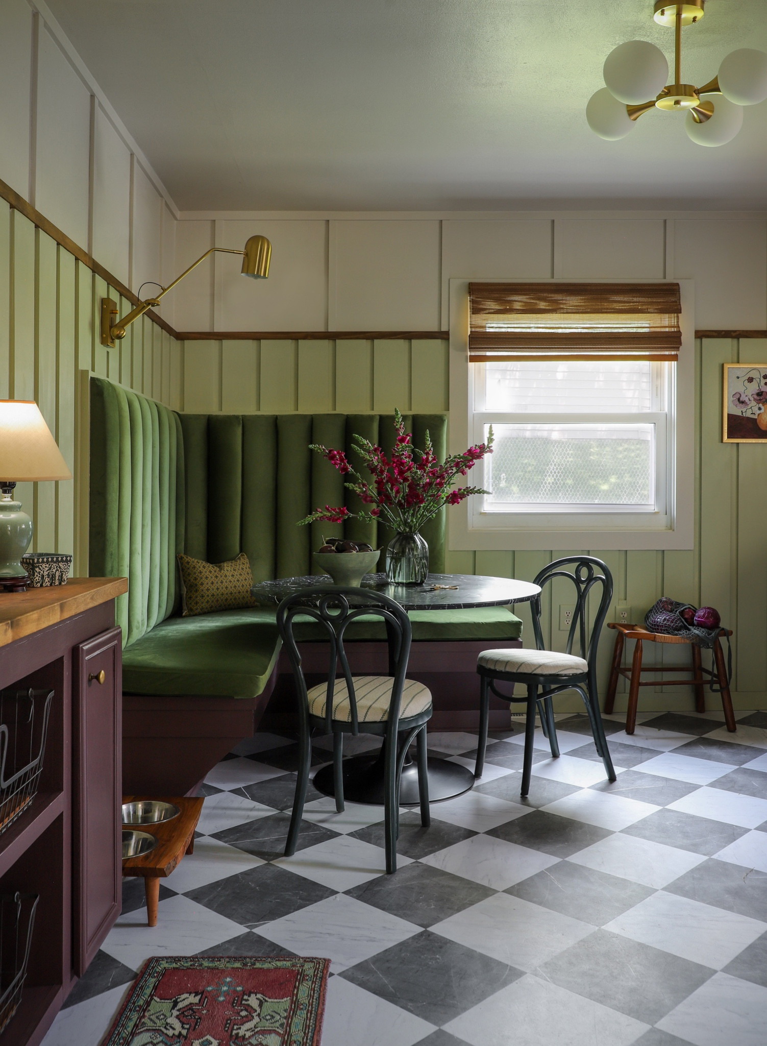 This kitchen makeover, as seen on Makeover by Monday, Season 2, brings diner vibes. Check out the full transformation by watching the show on the Magnolia Network, or stream on Max or Discovery+. Read about the full makeover on Jenni’s blog, ispydiy.com  

#LTKhome