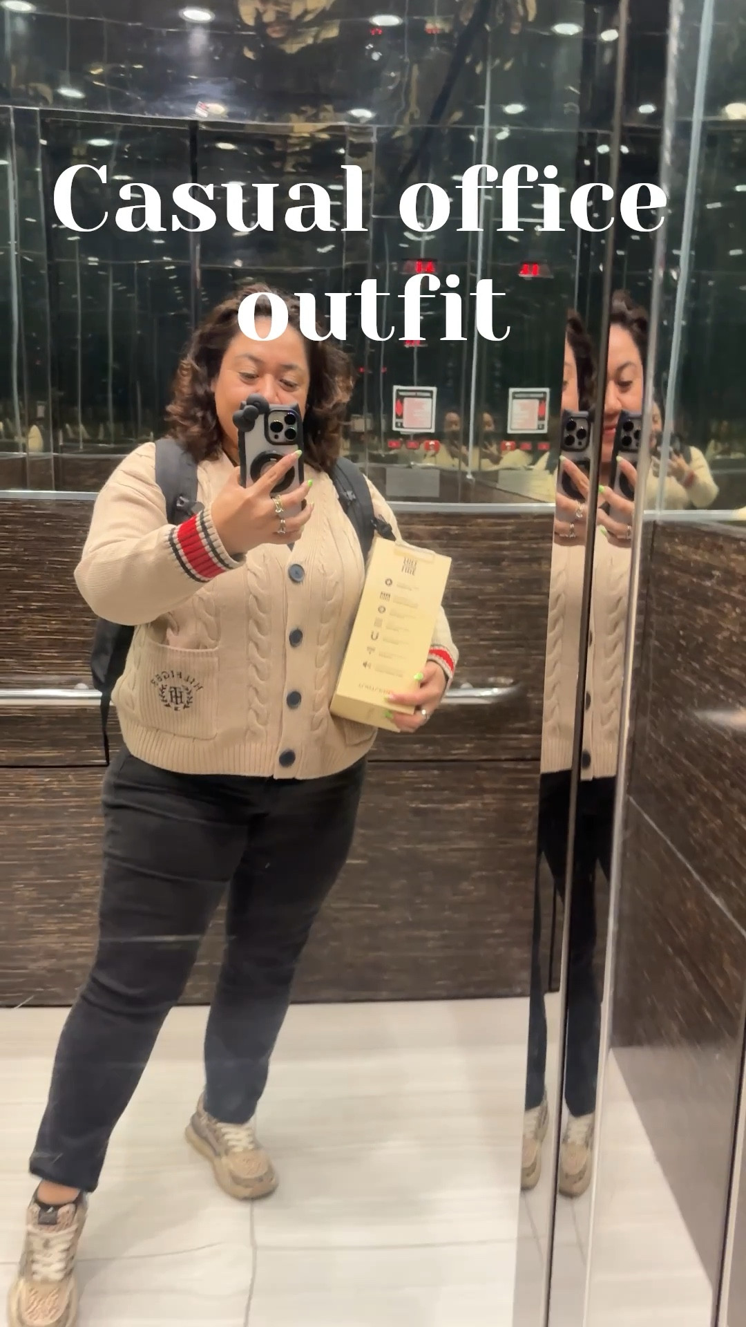 work outfits

Black Levis with cardigan and camo mix print sneakers for a casual day at the office. All my gear is in my backpack perfect for digital nomads.

#LTKSpringSale #LTKPetite #LTKootd