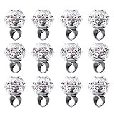 Konsait Flashing Led Light up Rings Bachelorette Party Favors Ring Toys Grow in The Dark Party Su... | Amazon (US)