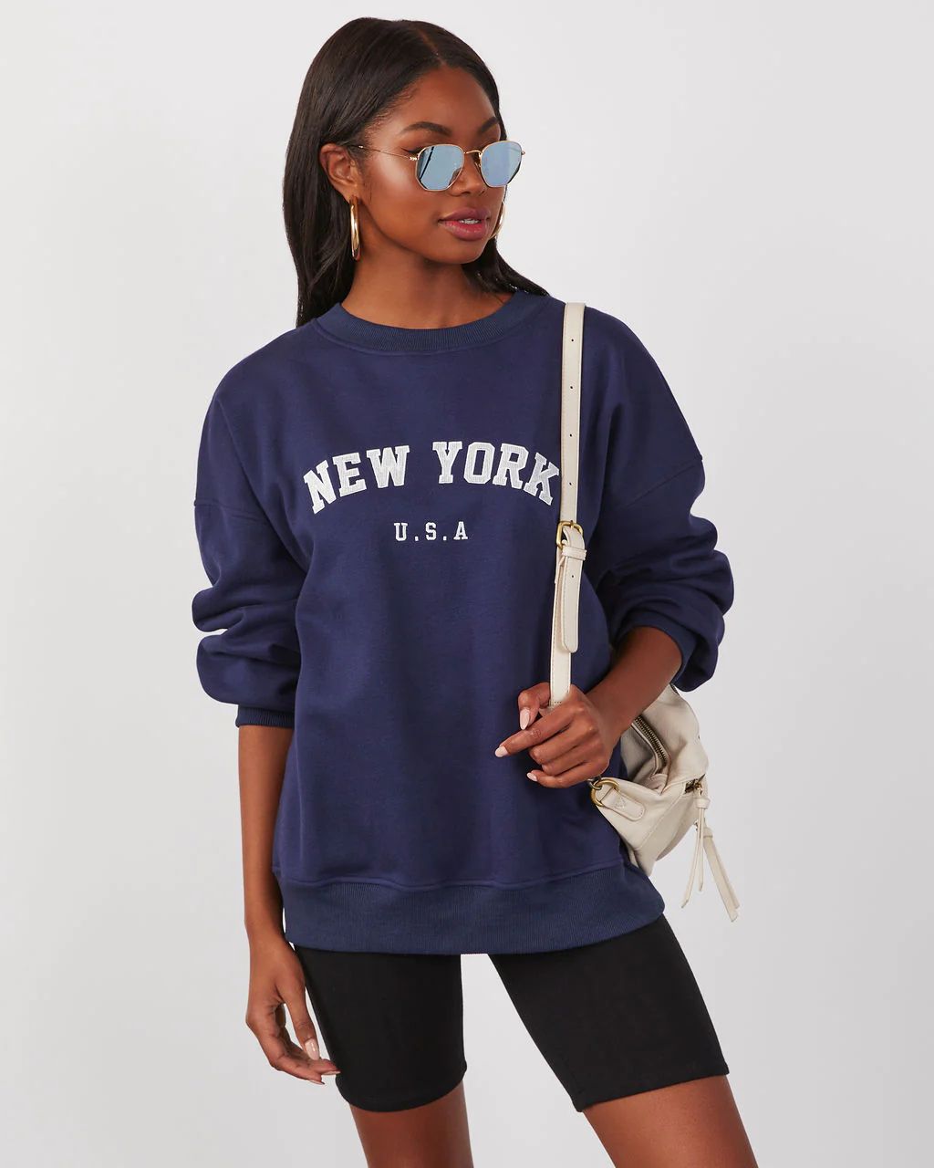 New York Pullover Sweatshirt | VICI Collection