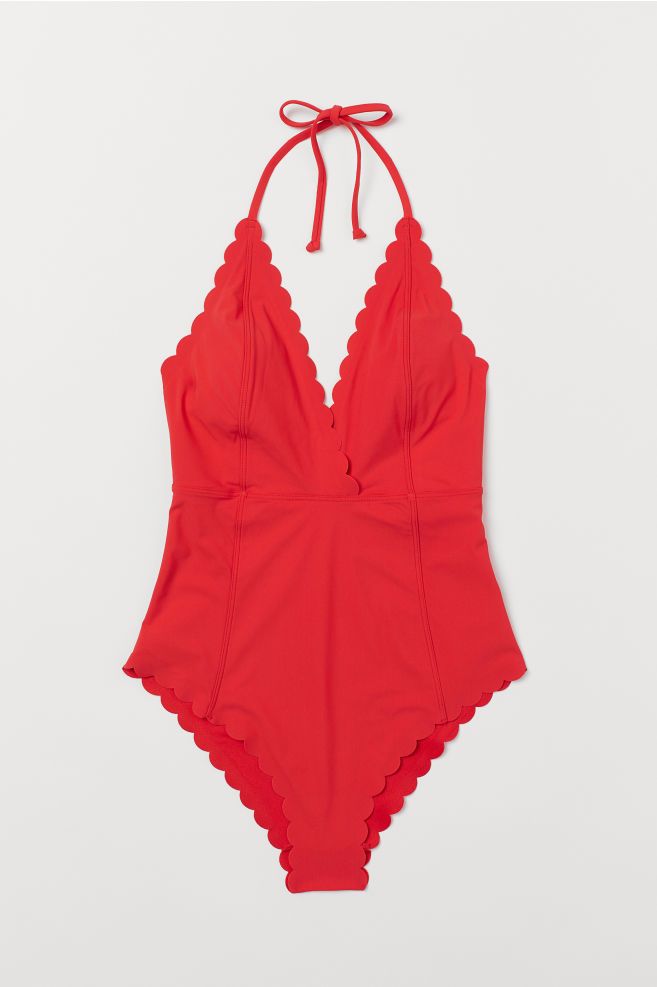 Scalloped-edge Swimsuit | H&M (US)