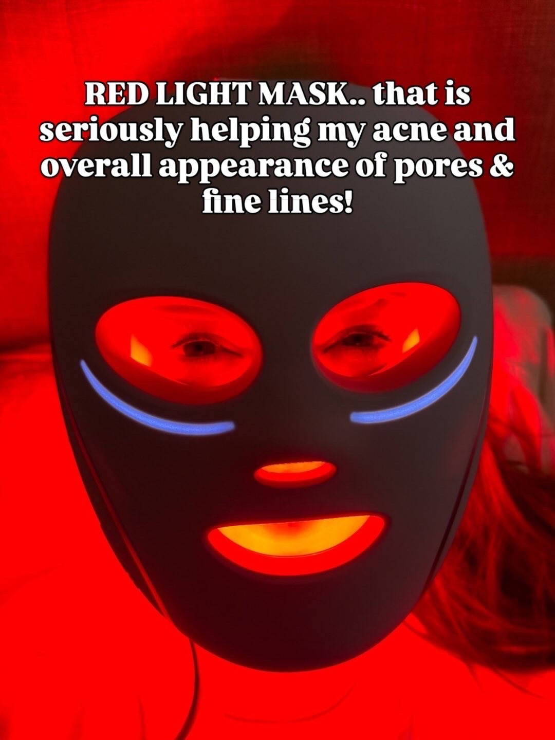 The red light mask that will help overall appearance of fine lines and wrinkles!! 

#LTKBeauty #LTKSaleAlert #LTKmorningroutine