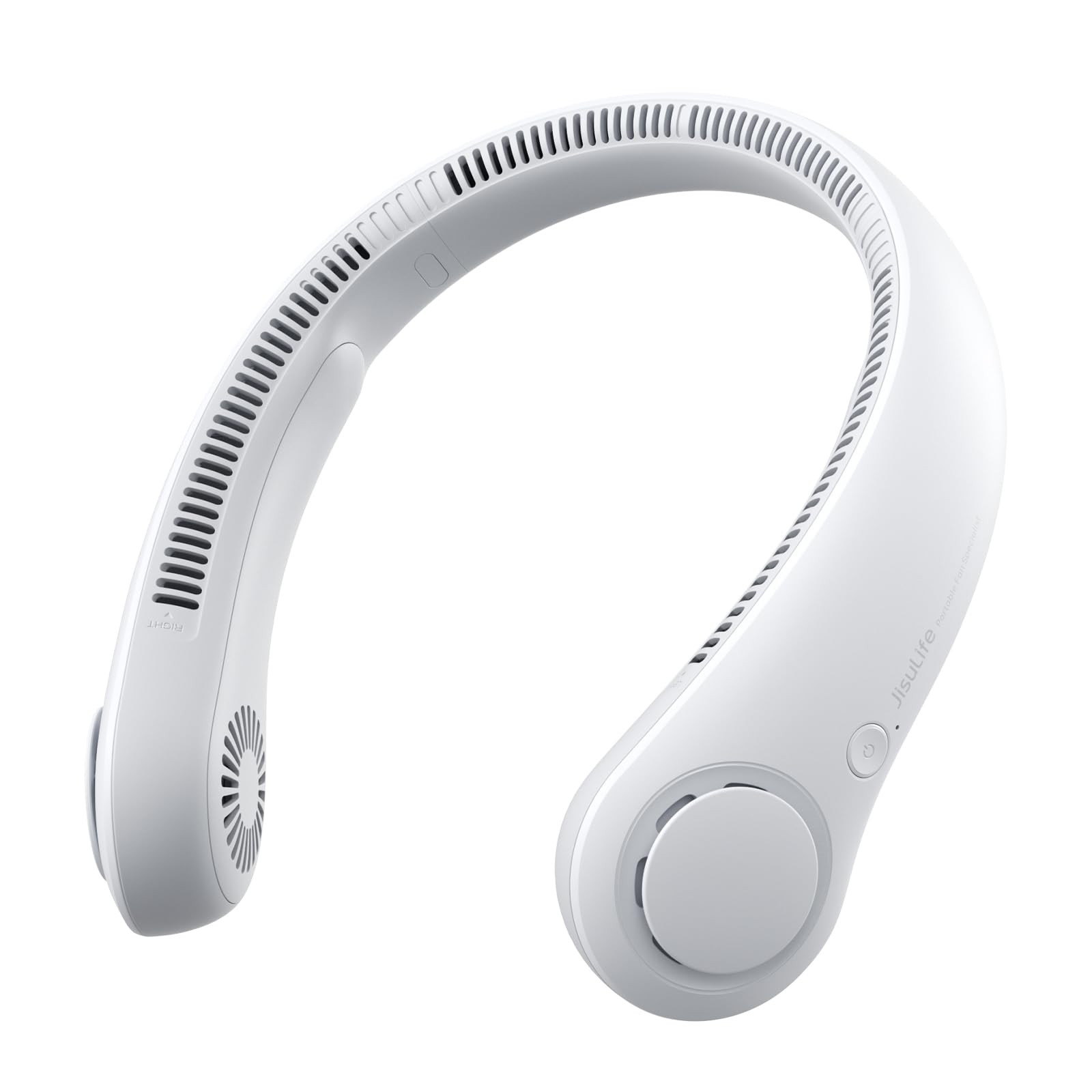 JISULIFE Portable Neck Fan, Hands-Free Bladeless, 5 Speeds, 4000 mAh Battery Operated Wearable Pe... | Amazon (US)