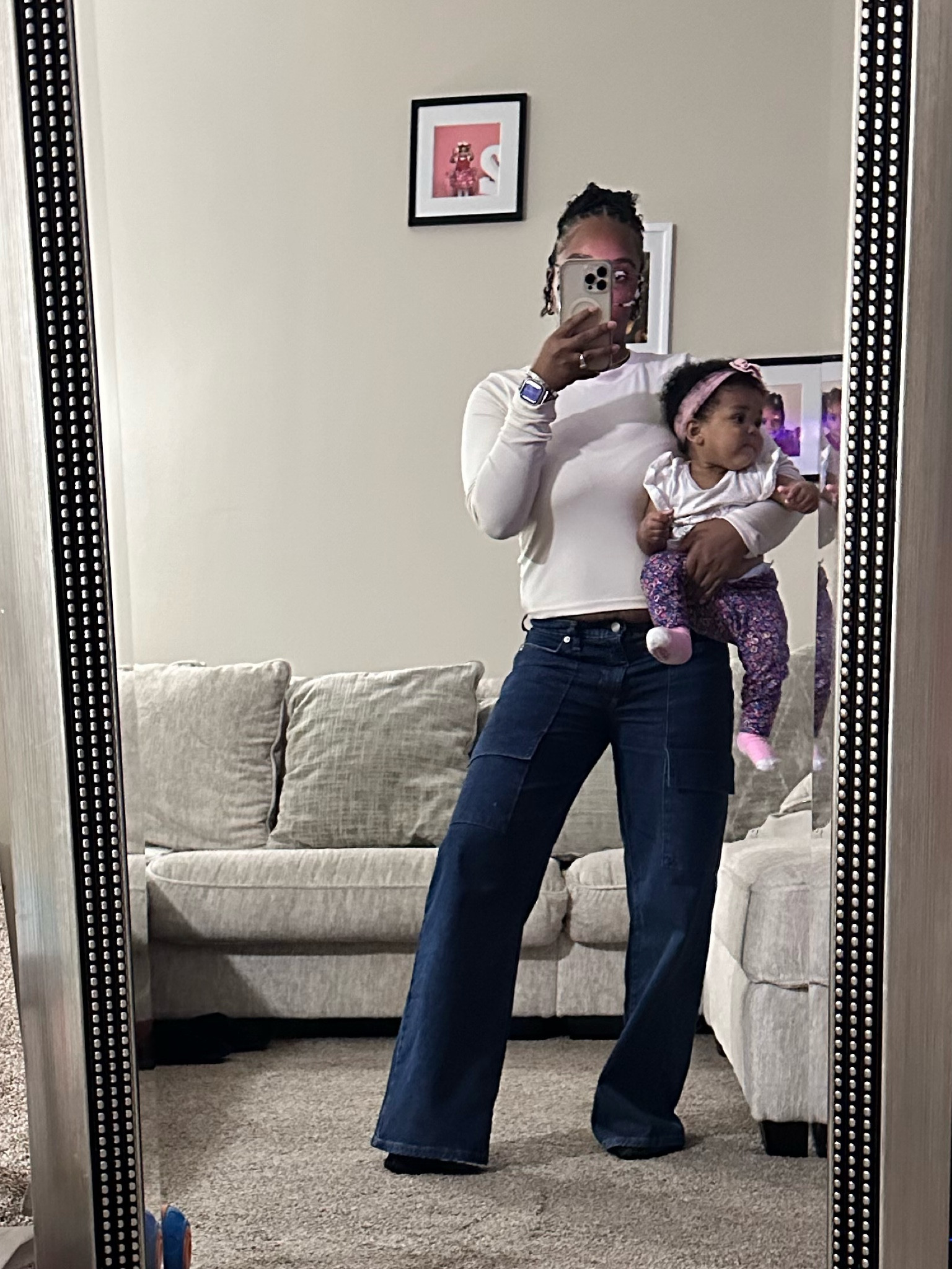 Wide leg Cargo jeans #bananarepublic 

#LTKFindsUnder100 #LTKSaleAlert