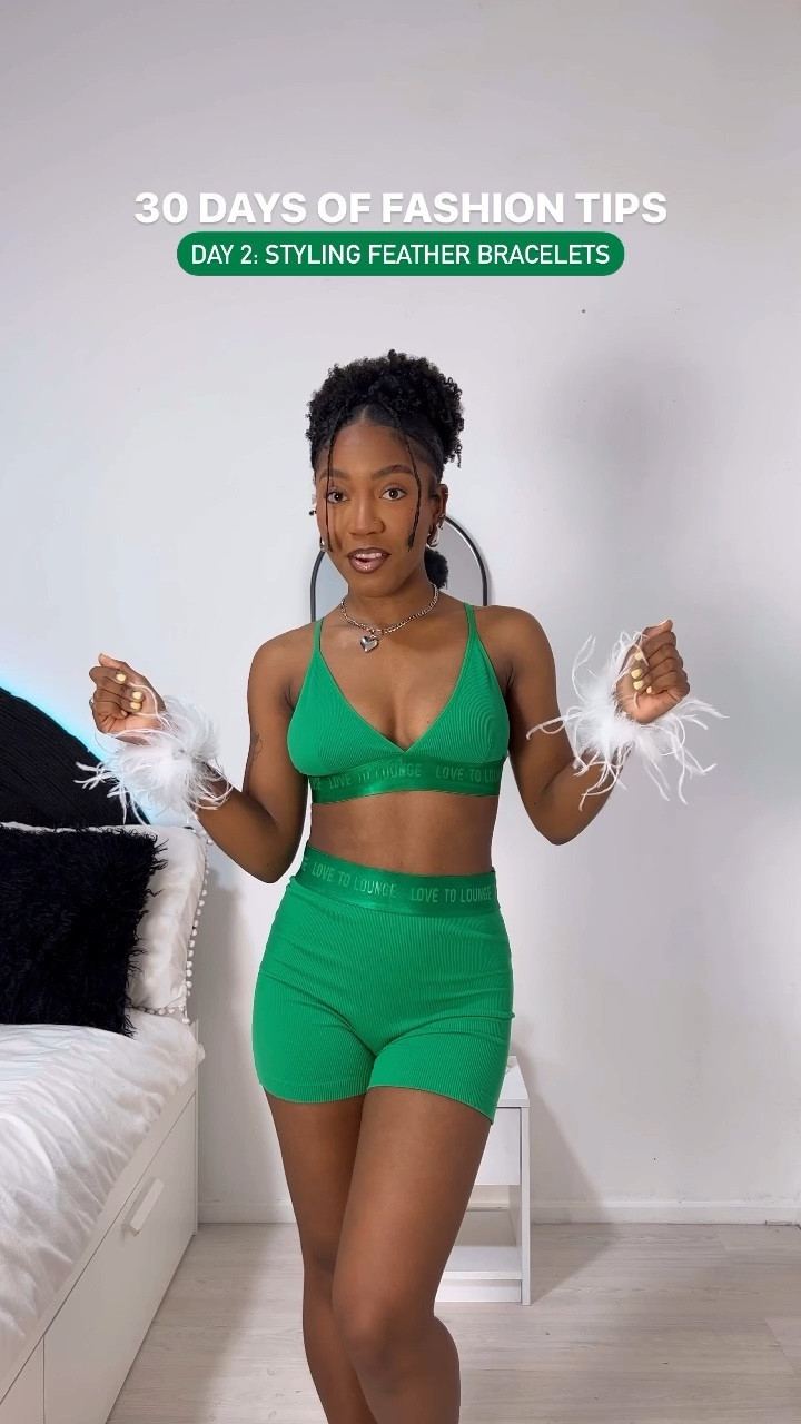 30 DAYS OF FASHION TIPS. day 2: how to style feather bracelets. 

feather bracelets are a cute way to elevate any look. you can add these when you’re wearing blazers, jackets, blouses and long sleeve tops/dresses for that elevated chic look. 

white feather cuffs, white feather bracelets, white blouse, mom jeans, basic outfit, casual outfit, classy outfit, white outfit, easy outfit, fashion hacks, outfit hacks, styling hacks, 30 days of outfits, 30 days of fashion. bottega veneta earrings. silver earrings. chunky silver earrings. bottega veneta dupes.

#LTKSeasonal #LTKstyletip #LTKFind