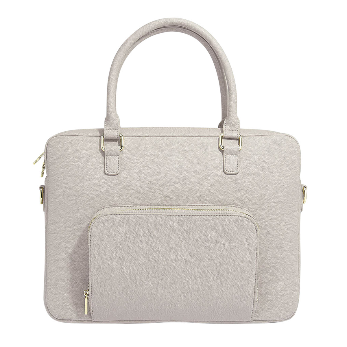 Stackers Ultimate Laptop Bag Taupe | The Container Store