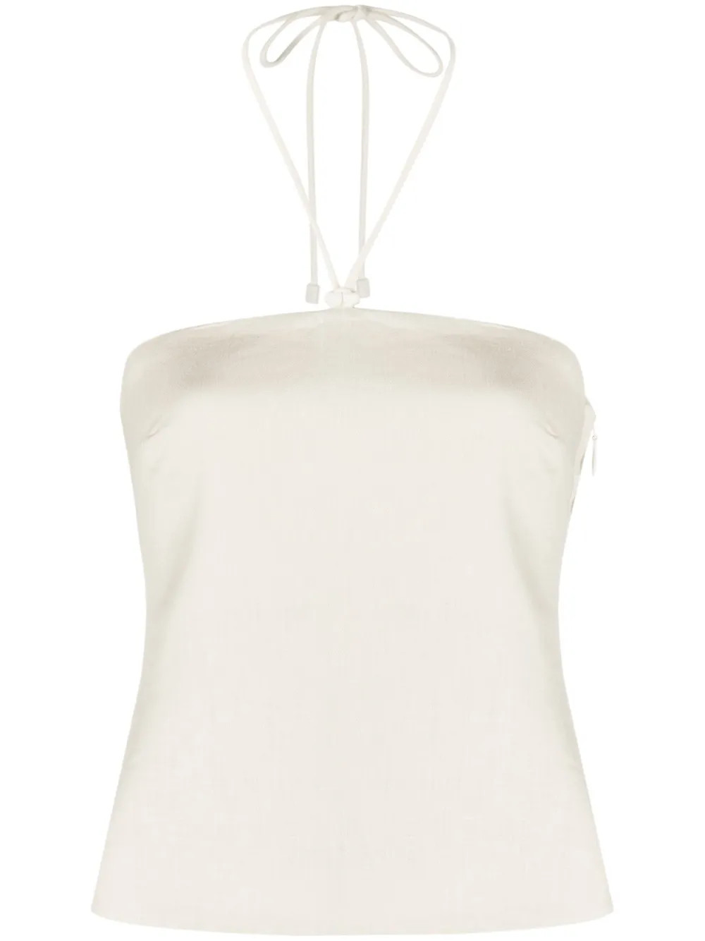 SIR. Halterneck Linen Top - Farfetch | Farfetch Global