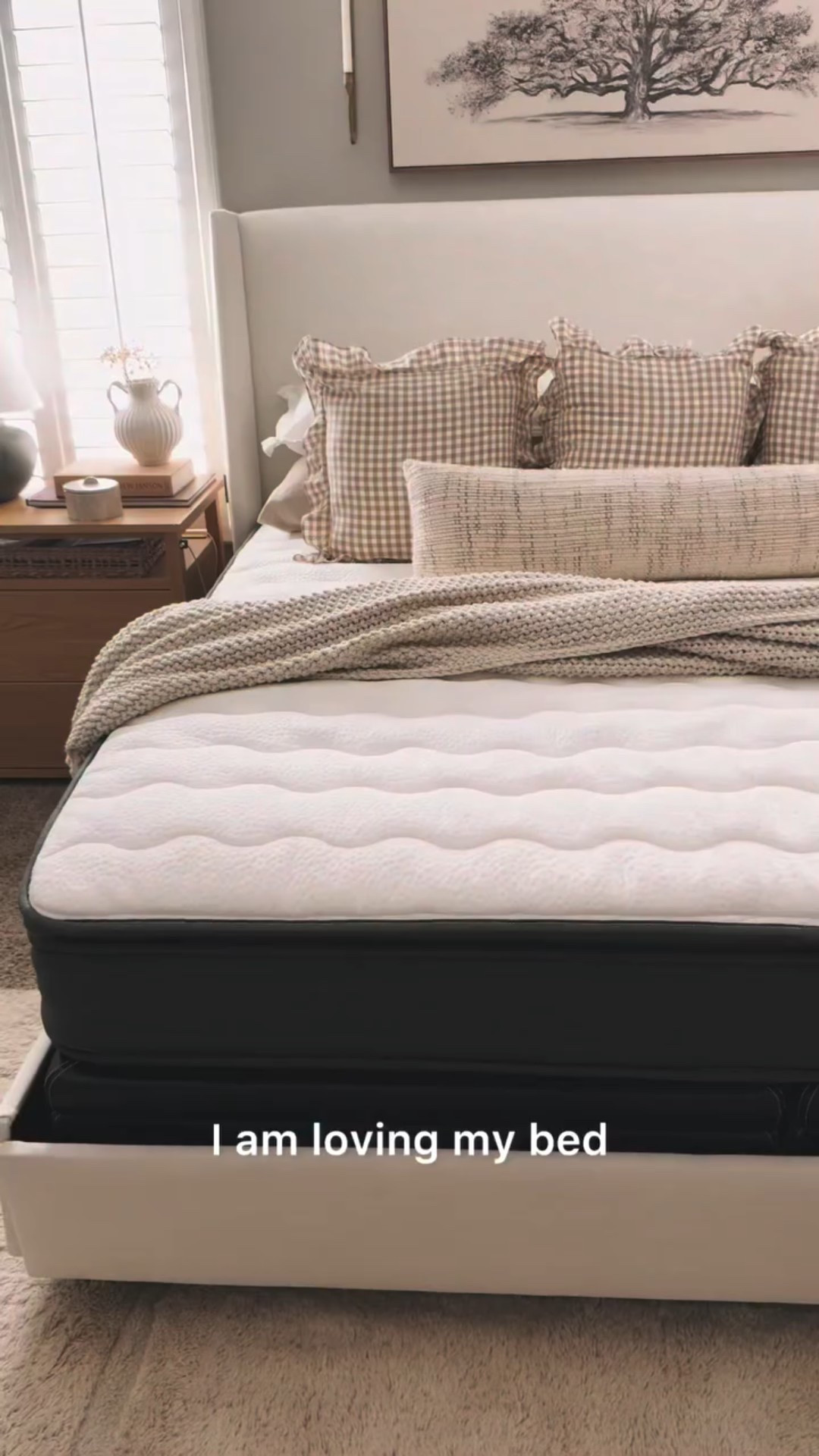 If you know me, you know how much I love my sleep and at times my MS knocks me down for a few days at a time so having a comfy bed is so important! My new hero is my @nellsleep_usa so very comfy and supportive! 

Nell mattresses are crafted in Japan and feature a unique 13 layer structure with over 4700 pocket coils in their king mattress and they have a 365 night in home trial so you can test it out yourself, worry free!

Check out the link in my stories and bio and use code SMORALES for 10% off

#nellmattress #nellsleep #mattress #bedroom #bettersleep