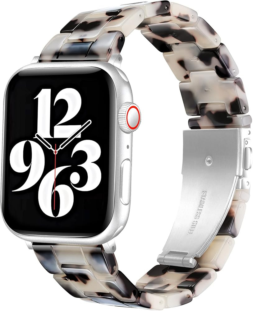 Compatible with Apple Watch Band 38mm 40mm 41mm 42mm 44mm 45mm Ultra 49mm for iWatch SE Lightweig... | Amazon (US)