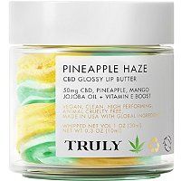Truly Pineapple Haze CBD Glossy Lip Butter | Ulta