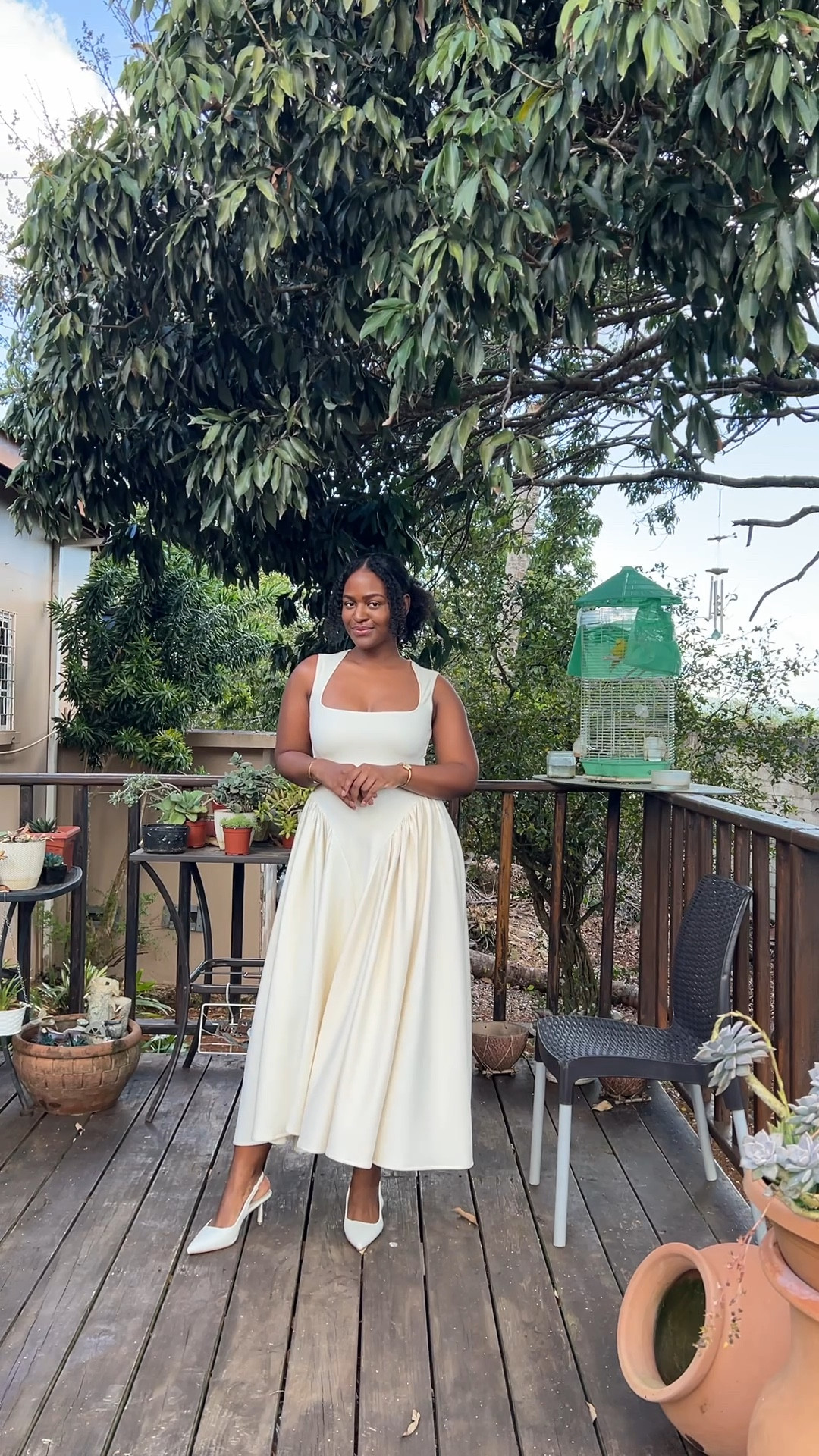 Very classy dress that belongs in every girls closet! Great dress for brunch, wedding guest dress, church dress - we love a multi purpose outfit!! 

#LTKVideo #LTKwedding #LTKstyletip