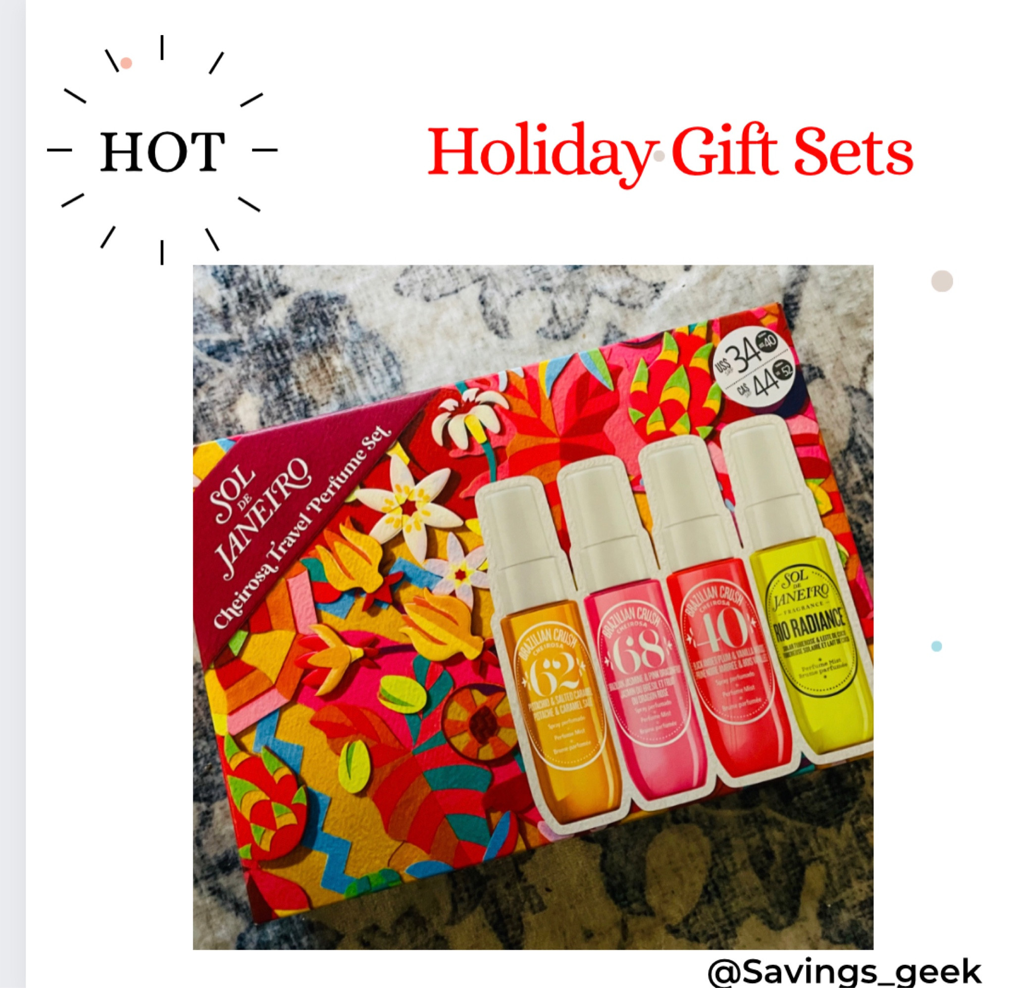 holiday gift sets have arrived including several Sol de Janeiro

Ad ✨Link is in my bio to LTK 

#sephoria #beauty #soldejaneiro #giftsets #giftss 

#LTKbeauty #LTKGiftGuide #LTKHoliday