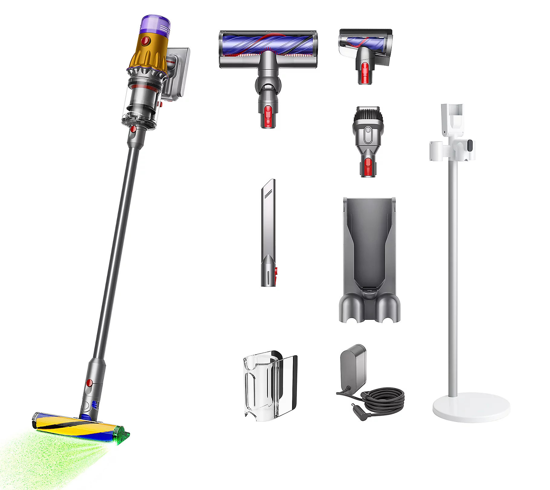 Dyson V12 Detect Slim Cordless Vacuum with Floor Dok | QVC