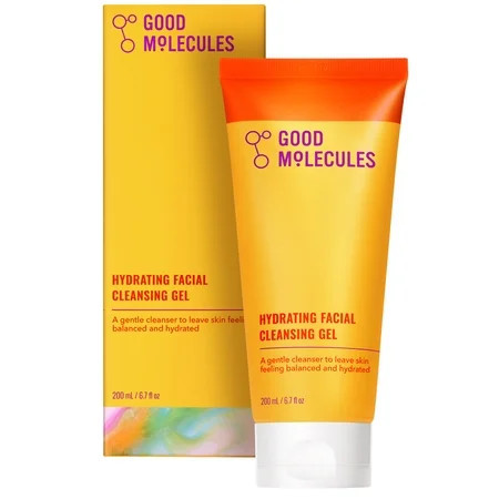 Good Molecules Hydrating Facial Cleansing Gel - Face Wash with Rosewater and Pineapple Extracts to Brighten Cleanse & Moisturize Skincare for Face 6.7 fl oz | Walmart (US)