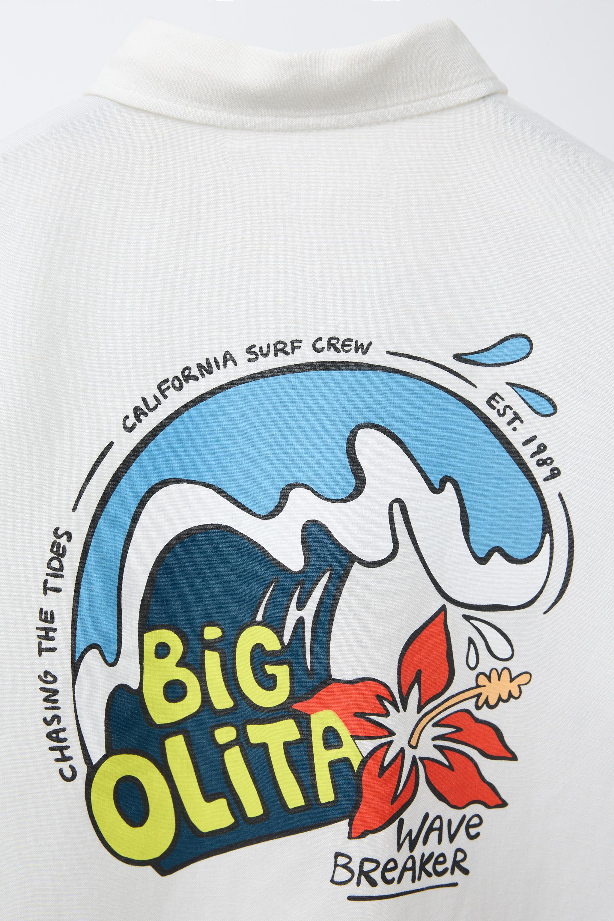 SURF PRINT SHIRT | Zara US