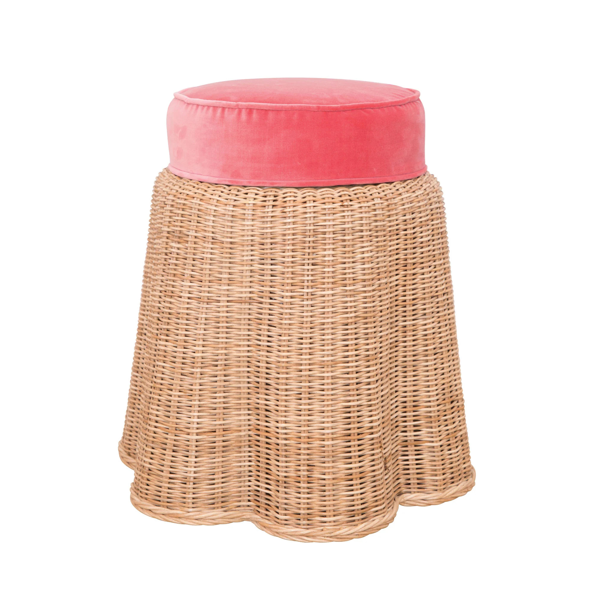 Birdie Wicker Stool | Society Social