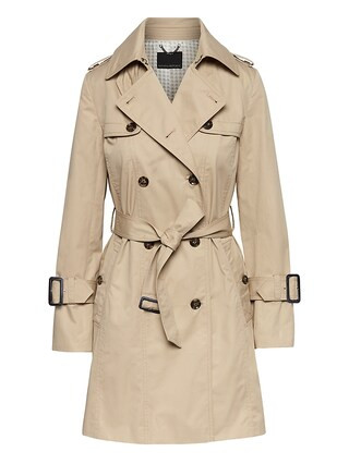 Petite Water-Resistant Classic Trench Coat | Banana Republic (CA)