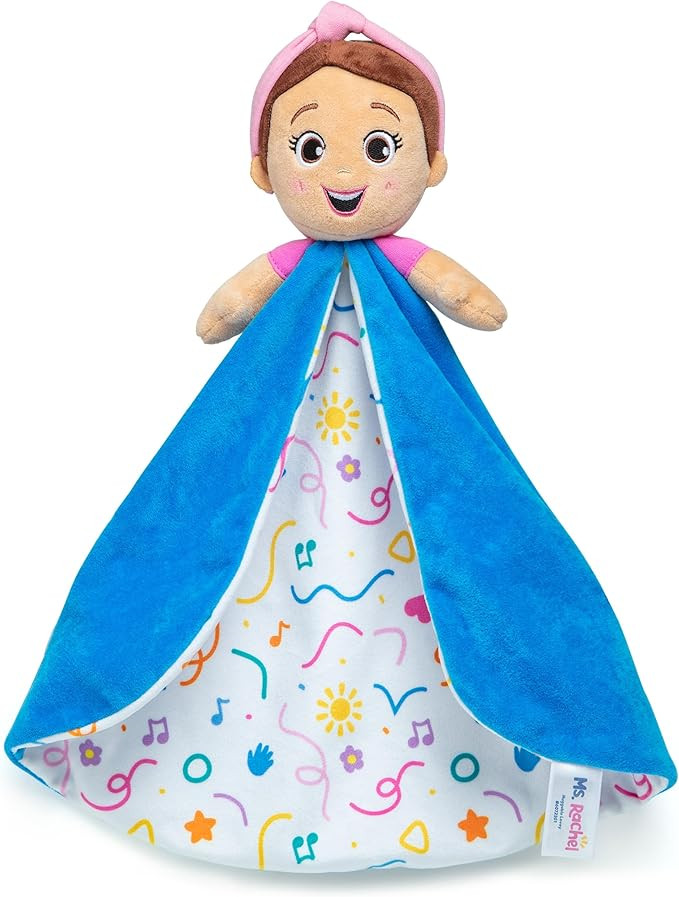 Ms. Rachel Official Huggable Lovey, Double Sided, Machine Washable Security Blankets for Babies A... | Amazon (US)