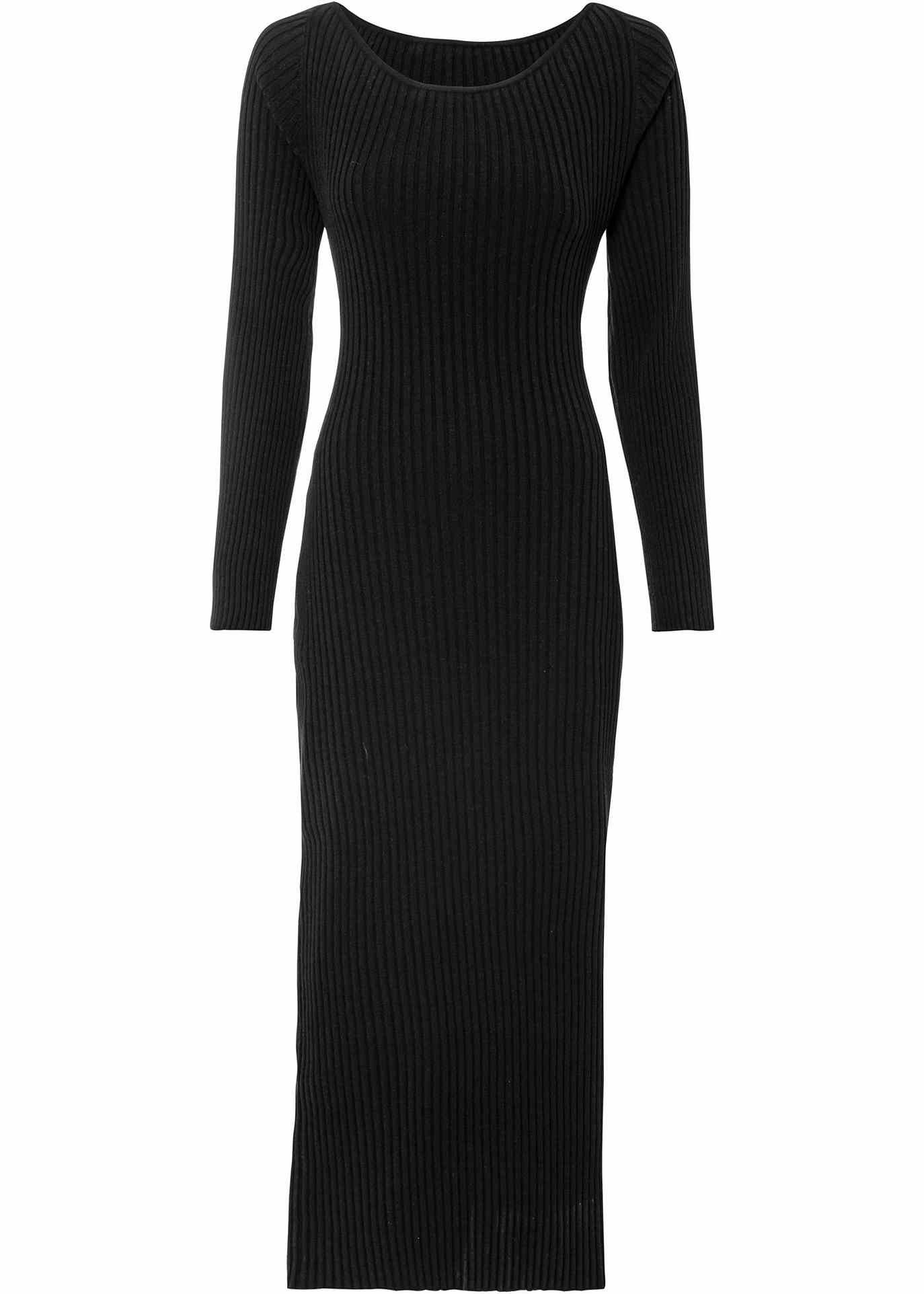 Strickkleid mit Rückenausschnitt | Bonprix DE
