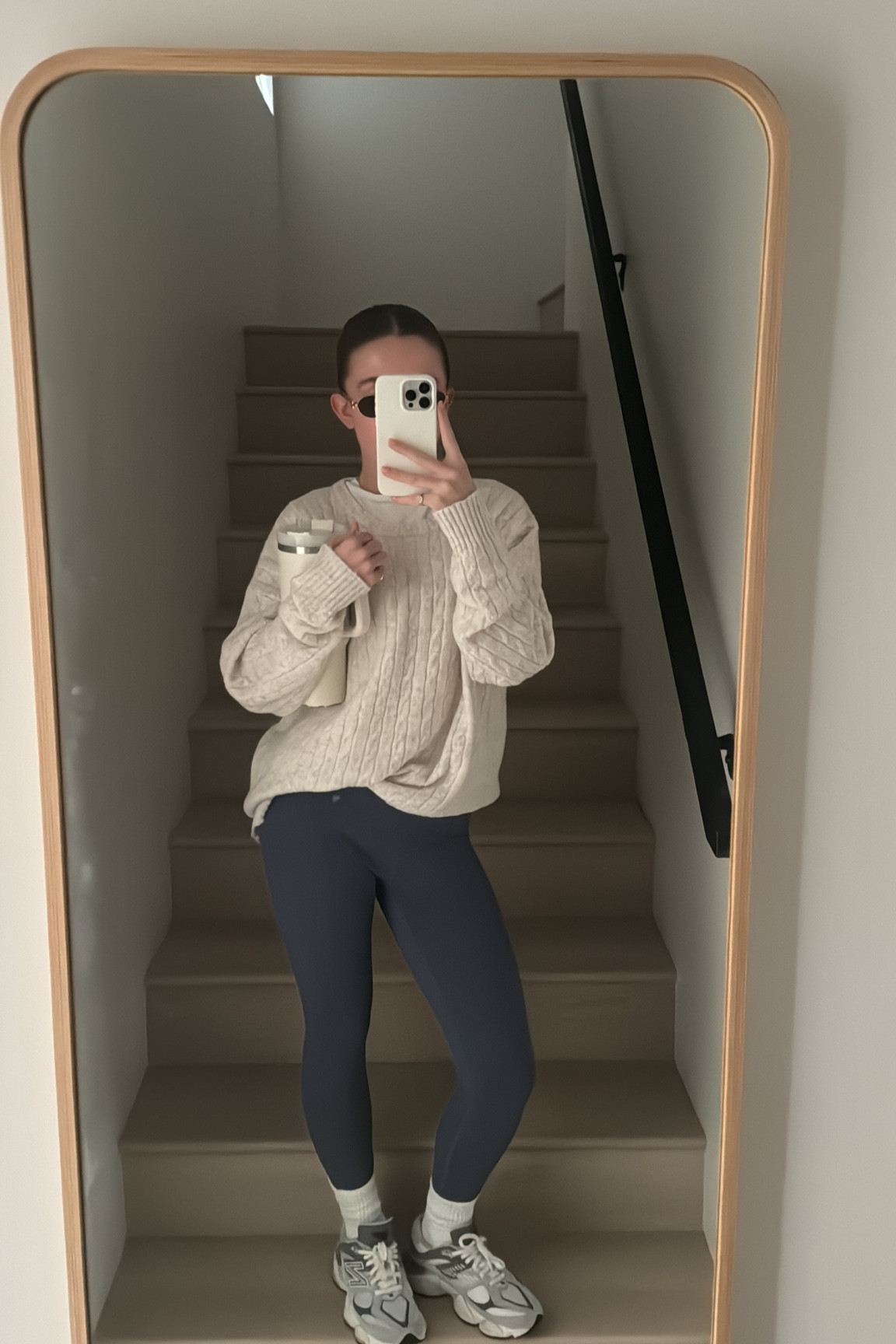 pilates outfit for today 

#nuuds #weworewhat #miumiu #whitetee #newbalance #pilates #ootd #fitness

#LTKStyleTip #LTKU #LTKFitness