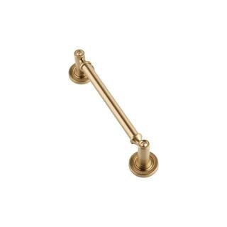 Sumner Street Home Hardware Minted 5 in. Center-to-Center Satin Brass Cabinet Pull-RL060124 - The... | The Home Depot
