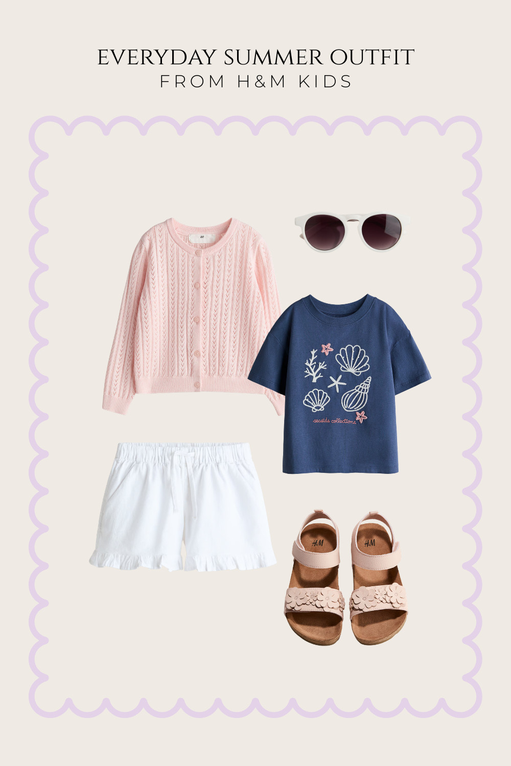 Simple summer outfit ideas for little girls featuring breathable and cute H&M pieces perfect for everyday wear. Perfect during that little summer vacation. 

 #LTKsummer #LTKkids