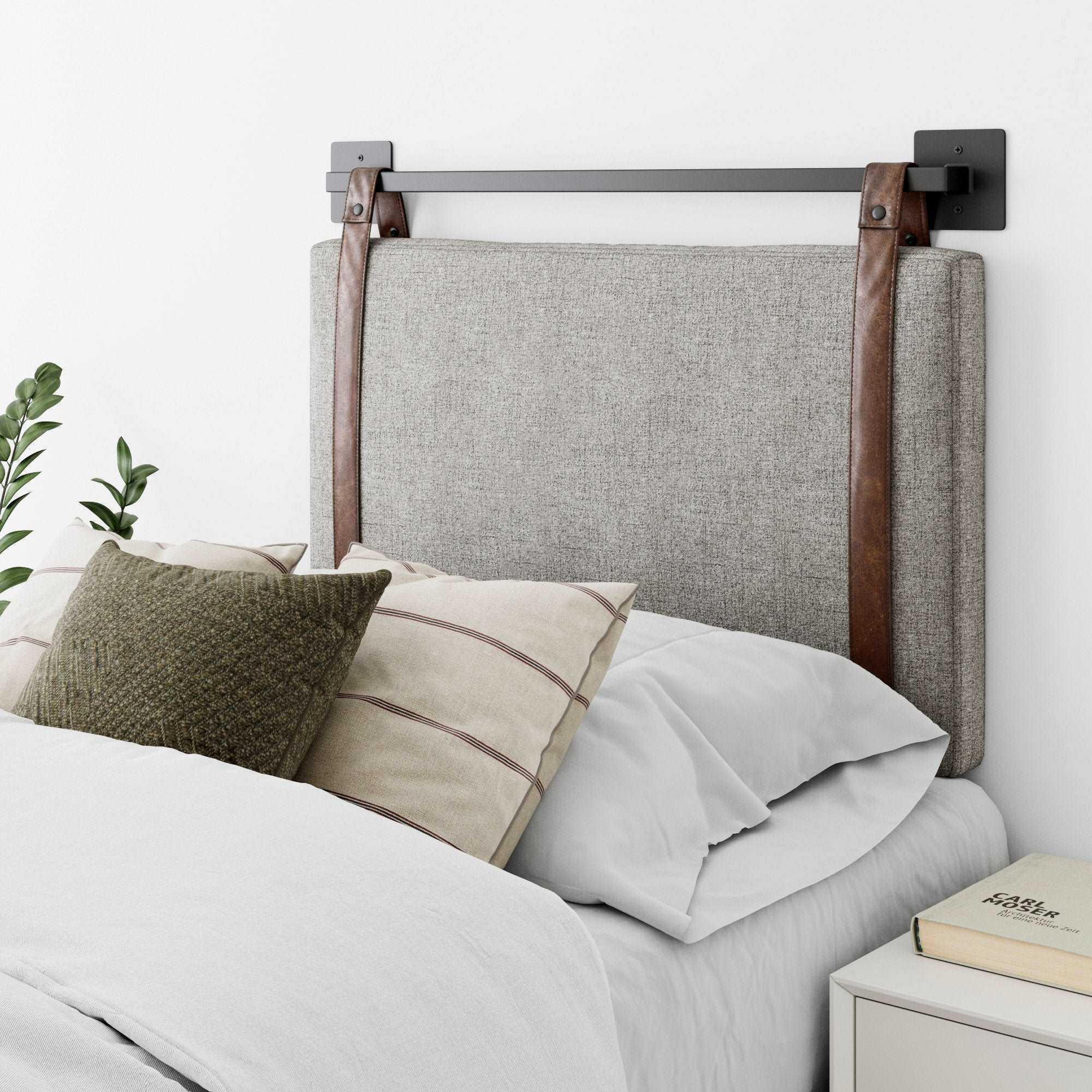 Upholstered Wall Mount Floating Headboard | Nathan James