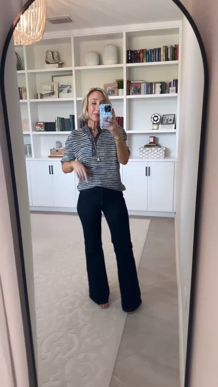 Walmart - tops and denim - under $30 * High Rise Flare Jeans - size 0 (tight). $26.98. 2 washes. * Henley Sweater w/ Puff Sleeves - size XS. $19.98. 3 colors.

#LTKOver40 #LTKSeasonal #LTKPetite