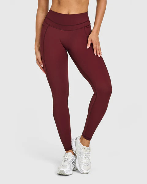 Unified High Waisted Pocket Leggings 
 Rosewood | Oner Active (UK / US)