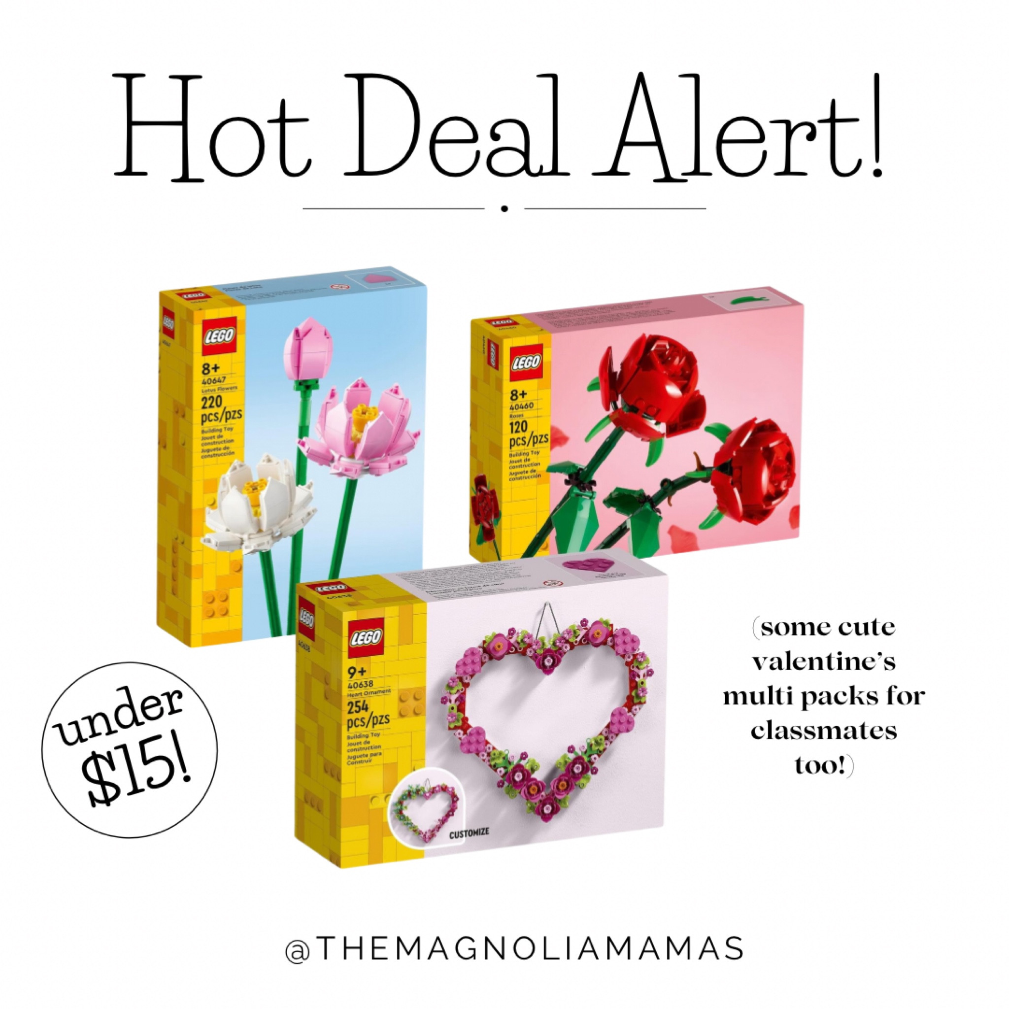 Valentine’s Day fun for the Lego lover in your life! 💖 

#LTKkids #LTKfamily #LTKsalealert
