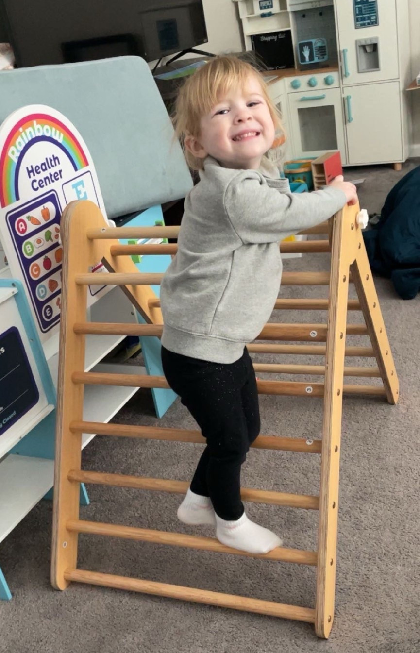 anything that keeps her moving, climbing, and proud of herself… i’m all in 🤍

this has been one of the best things we have purchased.
linking it if you’ve got a busy little one! 

#LTKdayinmylife #LTKKids #LTKmomlife