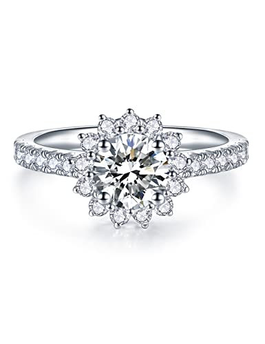 IMOLOVE Pear Shaped Engagement Ring, Moissanite Rings for Women, Promise Rings for Her 2CT D Colo... | Amazon (US)