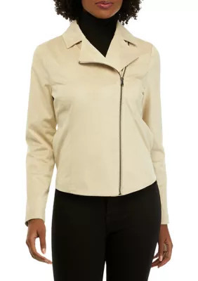Cupio Women's Suede Moto Jacket | Belk